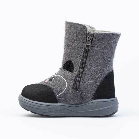 367129-41 Валенки на молнии Котенок для универсальные серый фото №2