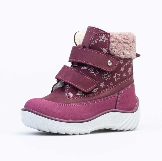 352306-42 Сапожки для девочки бордовый