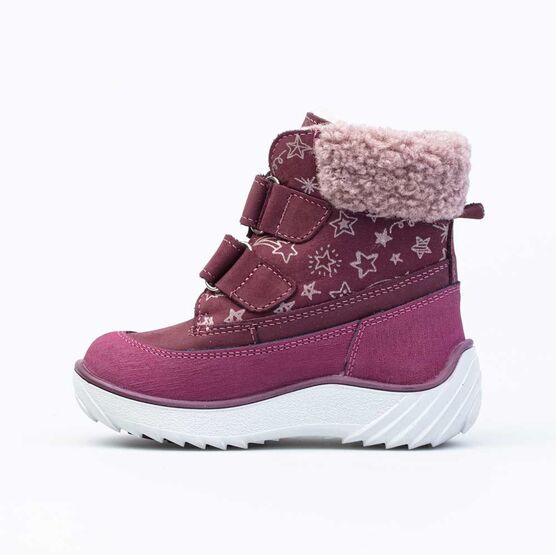 352306-42 Сапожки для девочки бордовый фото №2