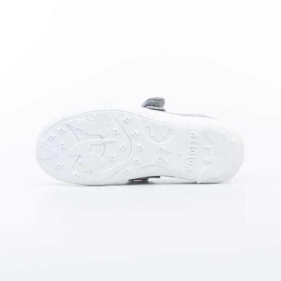 431157-12 Текстильная обувь для девочки серый фото №3