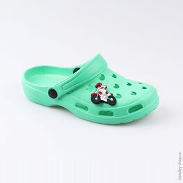 03014004-40 Украшение для обуви Мото белый для мальчики белый фото №2