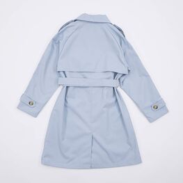 07806001-40 Плащ для девочки голубой для девочки голубой фото №2