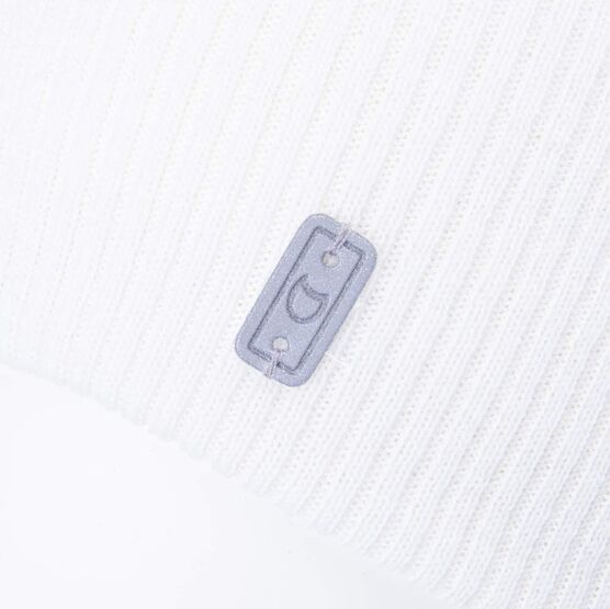 07811400-40 Шапка для девочки белый для девочки белый фото №3