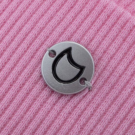 07811636-40 Комплект шапка+снуд двухслойный розовый для девочки розовый фото №3