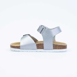 422069-23 Босоножки для девочки серебрист. фото №2