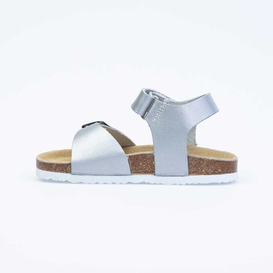 422069-23 Босоножки для девочки серебрист. фото №2