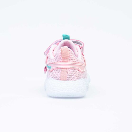144142-71 Кроссовки из вязаного текстиля для девочки розовый фото №5