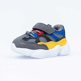 144147-72 Кроссовки для мальчики сер-цве