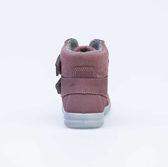 352151-37 Ботинки на липучках, байка для девочки розовый фото №5