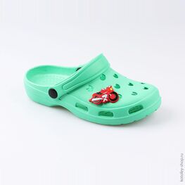 03014004-40 Украшение для обуви Мото красный для мальчики красный фото №2