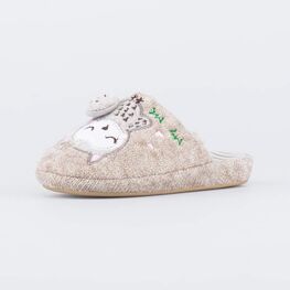 331284-11 Домашние тапочки Принцесса Сова для девочки светло-коричневый