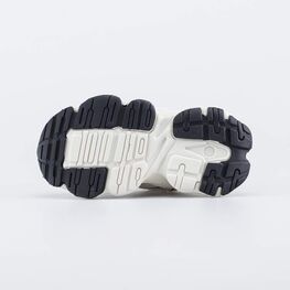 344540-11 Детские кроссовки на липучке для мальчики черный + бежевый фото №3