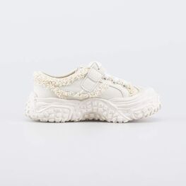 534056-11 Кеды на массивной подошве Байк для девочки бежевый фото №2