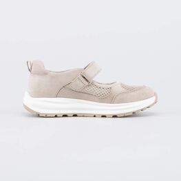 534064-13 Туфли в спортивном стиле бежевые для девочки бежевый фото №2