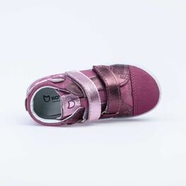 152277-21 Ботинки на липучке для девочки фуксия фото №4