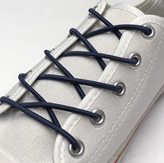 03008005-41 Система эластичной шнуровки синий для универсальные темно-синий фото №2