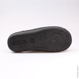 731021-11 Тапочки красные для девочки красный фото №3