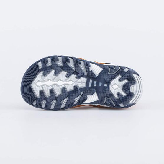 322159-22 Сандалии из натурального нубука для мальчики ора-син фото №3