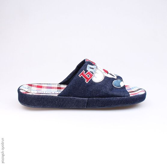 531015-11 Тапочки синие для мальчики светло-синий фото №2