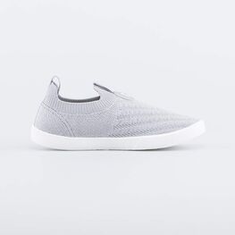 731155-11 Кеды из вязаного текстиля для девочки-подростка серый для девочки серый фото №2