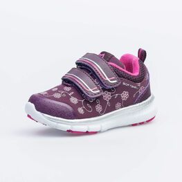 144114-72 Кроссовки для девочки бордовый