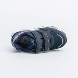 344241-72 Кроссовки на липучках для мальчики светло-синий фото №4