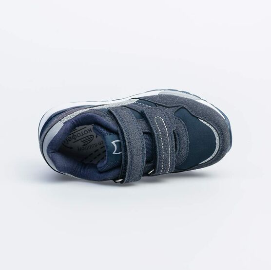 344241-72 Кроссовки на липучках для мальчики светло-синий фото №4