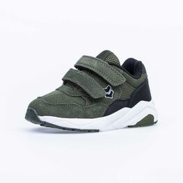 344242-72 Кроссовки для мальчики оливковый