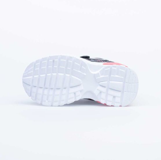 344253-71 Кроссовки с LED-подсветкой на подошве для девочки сер-крл фото №4