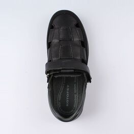 532174-24 Кожаные туфли для мальчика для мальчики черный фото №4