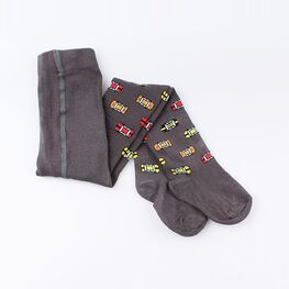 07732460-40 Колготки детские темно-серые для мальчики т.серый