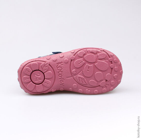 332047-24 Полуботинки для девочки син-фук фото №3