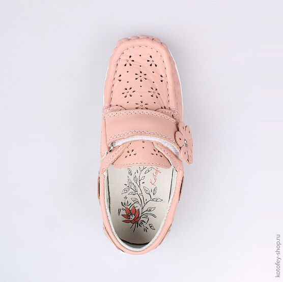 332084-22 Полуботинки для девочки розовый фото №4