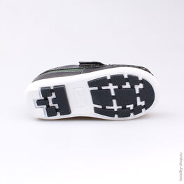 332090-21 Полуботинки для мальчики син-зел фото №3