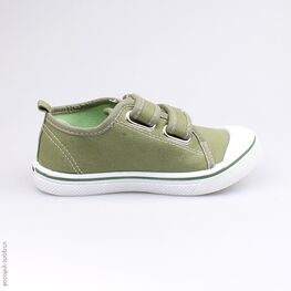 341021-11 Кеды для мальчики оливковый фото №2