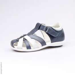 422049-24 Босоножки для девочки син-срб