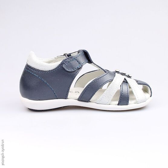422049-24 Босоножки для девочки син-срб фото №2