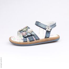 423004-21 Босоножки для девочки светло-синий