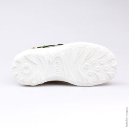 431080-14 Текстильная обувь для мальчики оли-зел фото №3