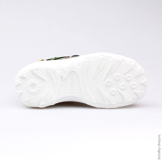 431080-14 Текстильная обувь для мальчики оли-зел фото №3