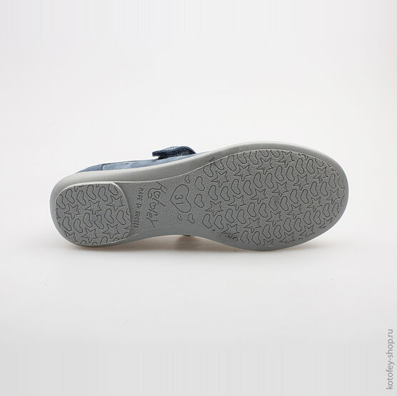 432111-21 Туфли для девочки светло-синий фото №3