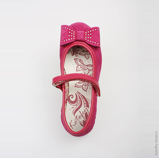 432119-72 Туфли для девочки фуксия фото №4