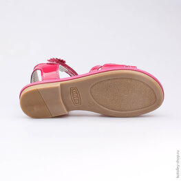 522091-21 Босоножки для девочки фуксия фото №3
