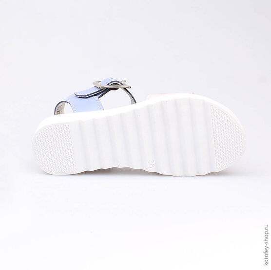 522092-24 Босоножки для девочки роз-сир фото №3