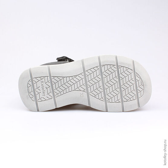 522093-23 Сандалии для мальчики серый фото №3