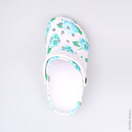 525021-01 Пляжная обувь голубая для девочки голубой фото №4