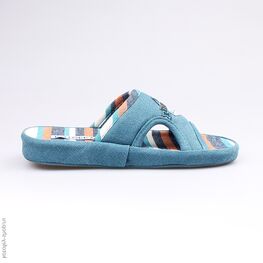 531023-11 Тапочки голубые для мальчики голубой фото №2