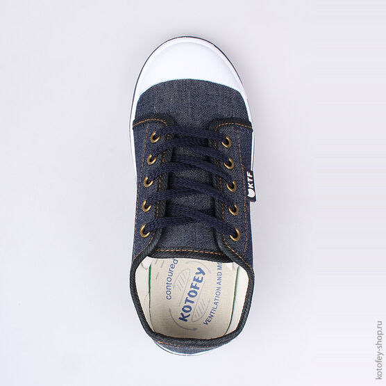 541016-11 Кеды для мальчики светло-синий фото №4