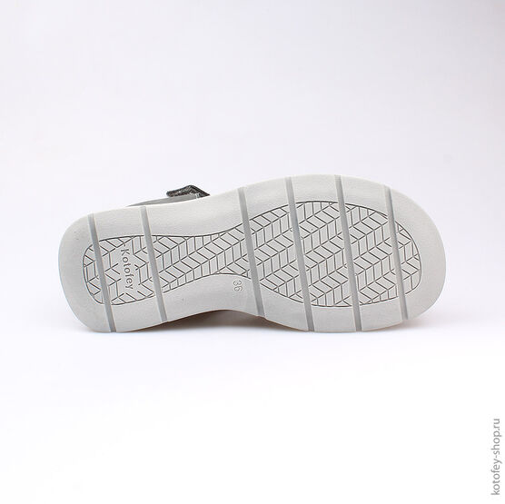 622046-23 Сандалии для мальчики серый фото №3