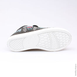 631041-13 Кеды для мальчики черный фото №3